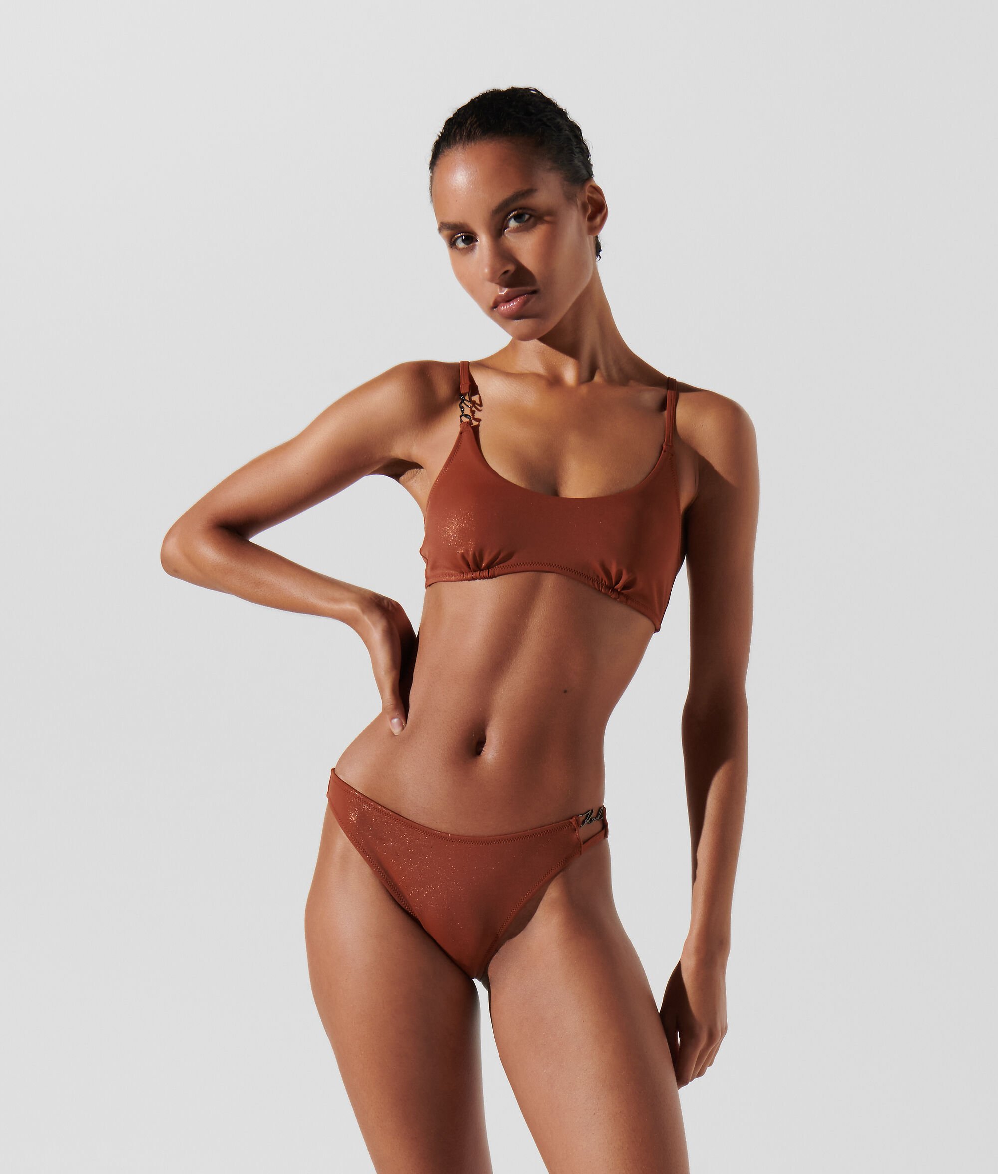 (image for) Practical KARL SIGNATURE SHINY BIKINI BOTTOMS